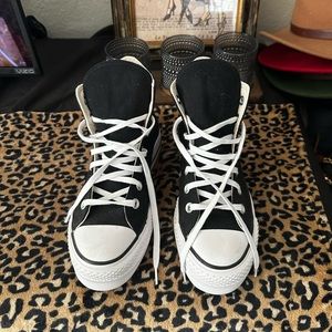 Converse platform high top sneaker